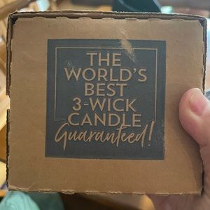 Bath & Body Works 3 Wick Raspberry Tangerine Candle